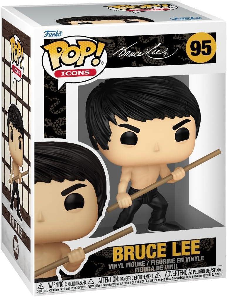 Funko Bruce Lee with Bo Staff POP! Vinyl Figure (95)