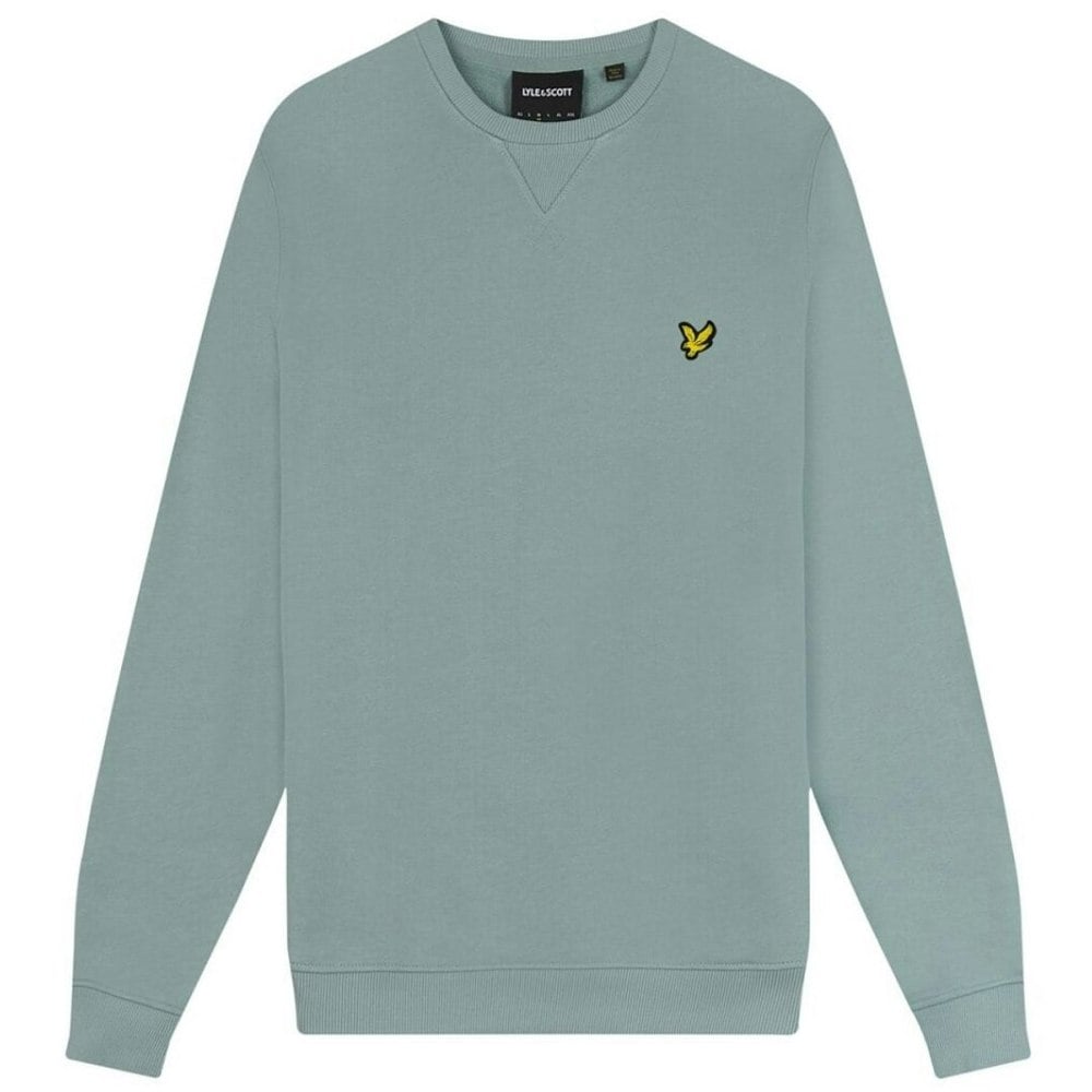 Lyle & Scott Brand Logo Slate Blue Sweatshirt