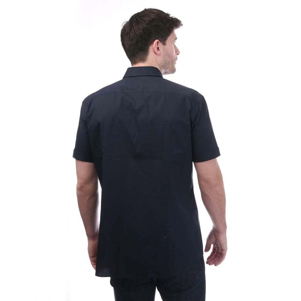 Boss Mens Logo Shirt - Dark Blue