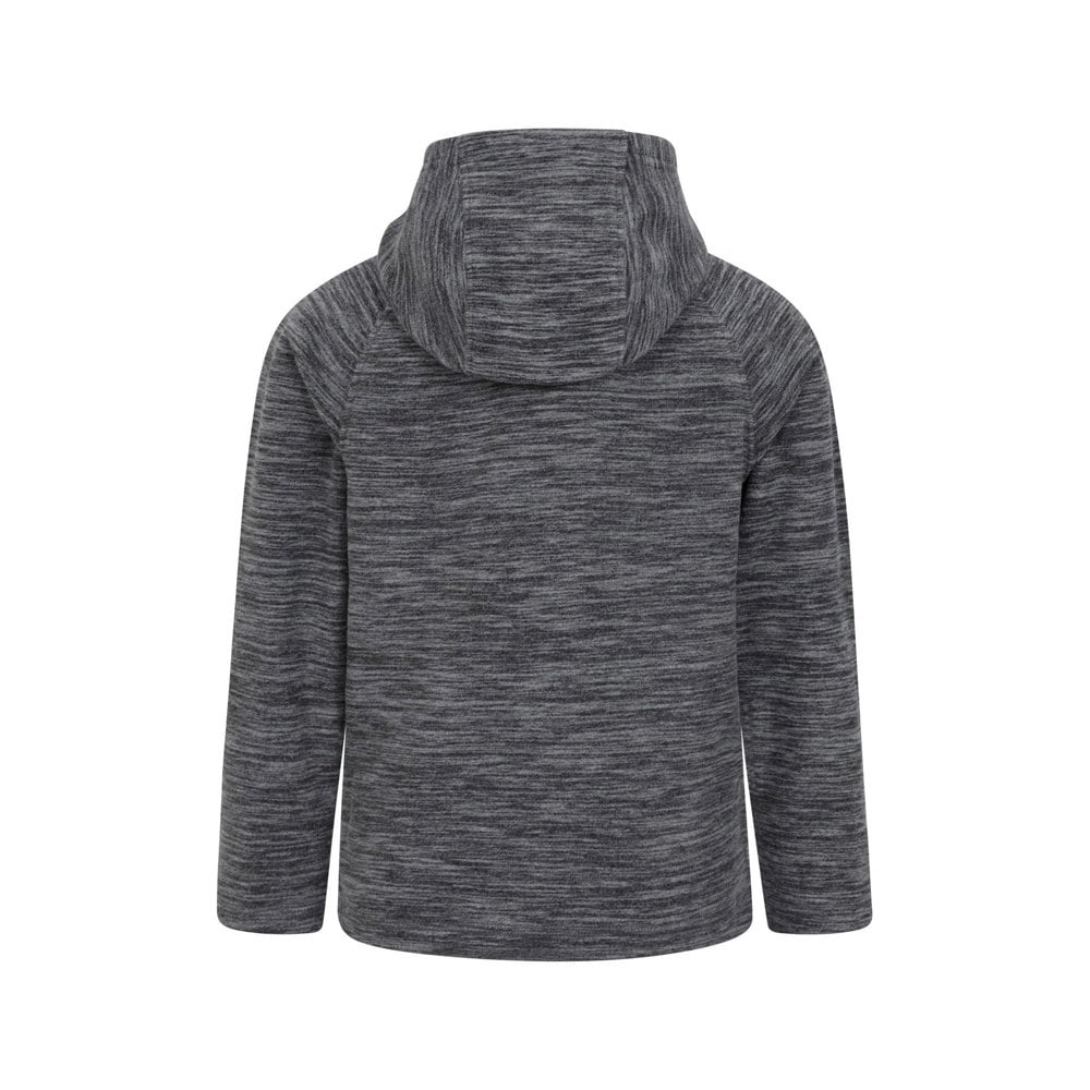 Mountain Warehouse Kids Snowdonia II Full Zip Hoodie - Alloy Grey