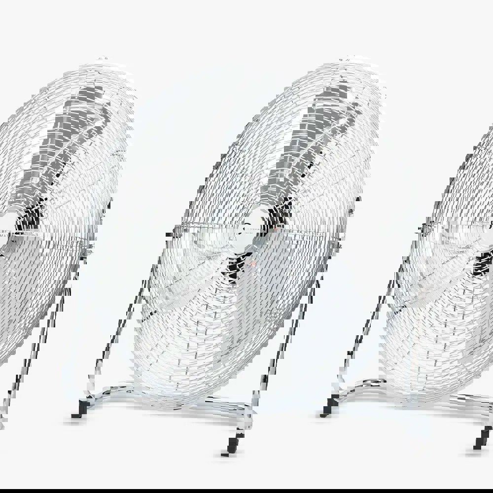PureMate 20-Inch Chrome Gym Floor Fan