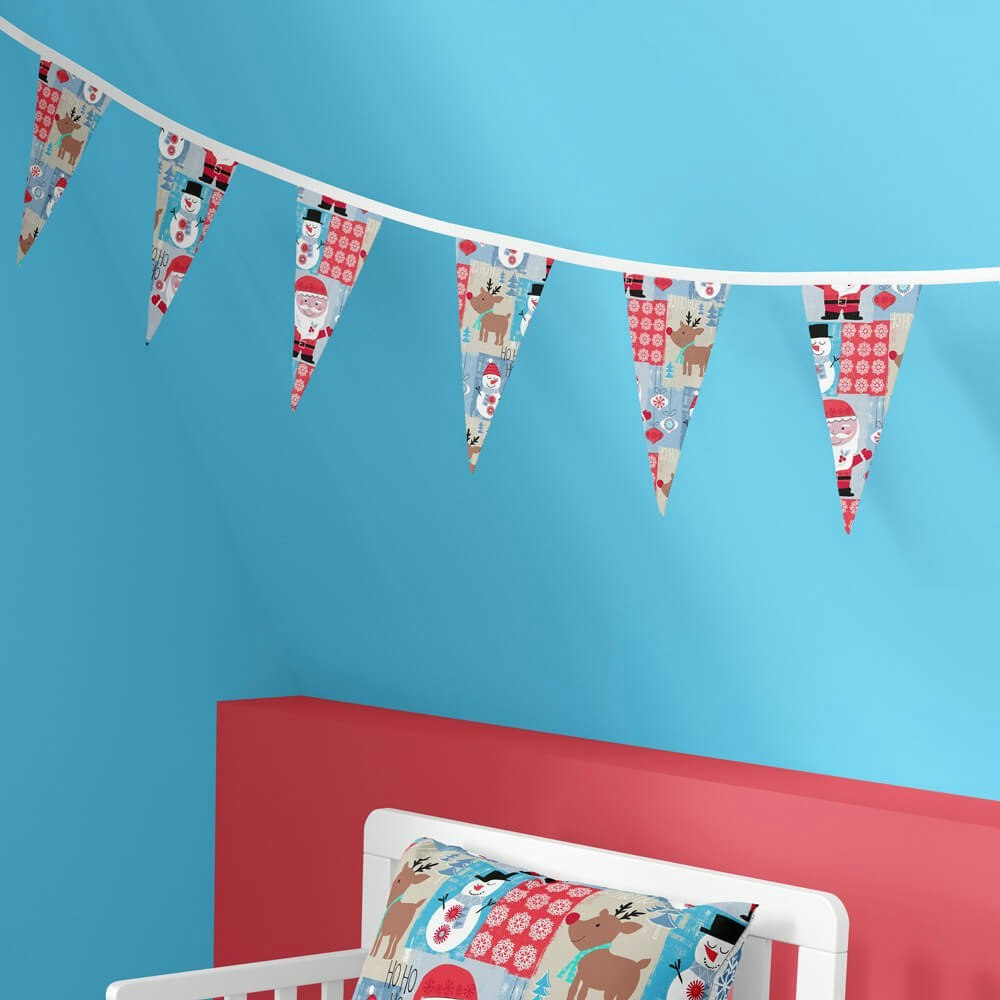 Santa & Friends Bunting - Happy Linen Company