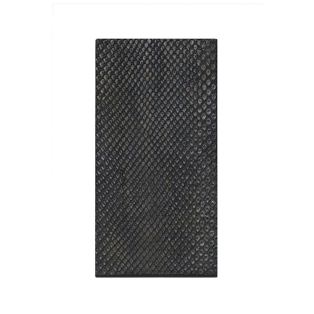 Double Coaster Faux Boa Charcoal - Posh Trading Company  - Interior furnishings london