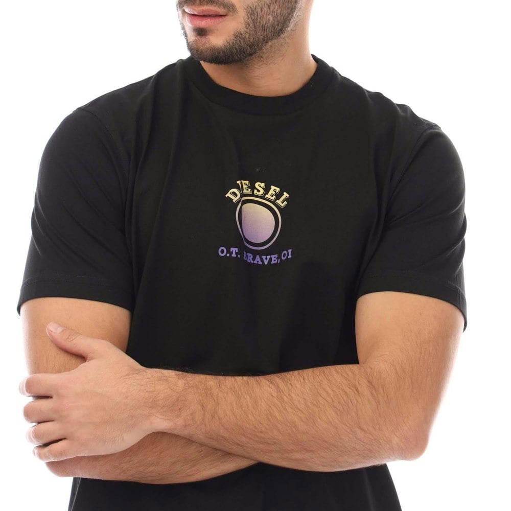 Diesel Mens T-Just 5-1 T-Shirt - Black