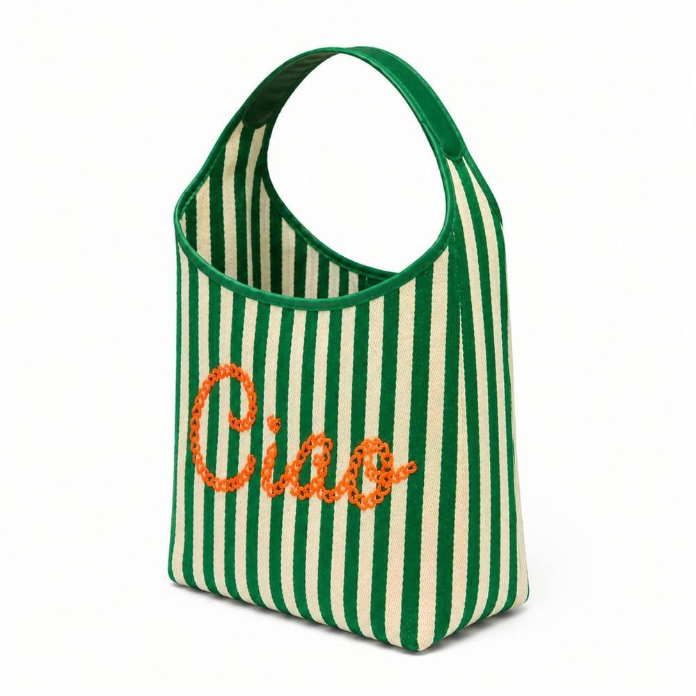 Lilly Loves Ciao Stripe Tote