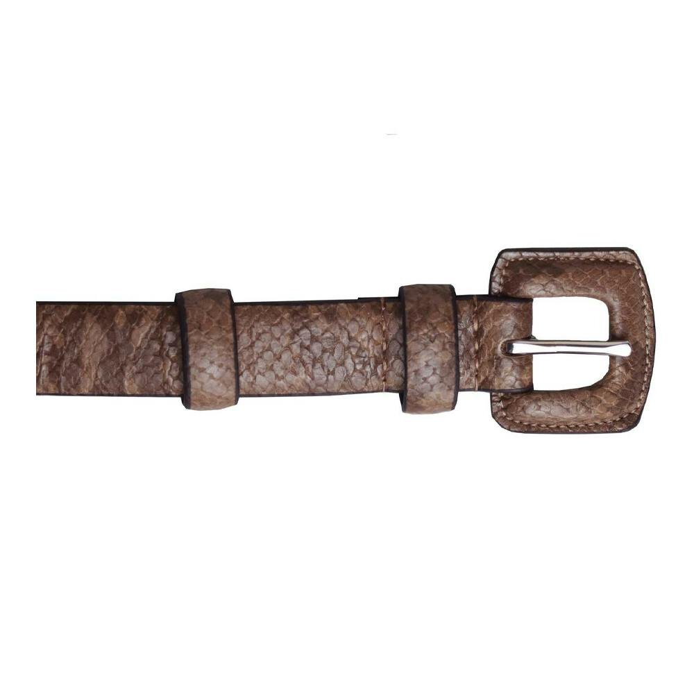 Eastern Counties Leather Womens/Ladies Faux Snake Print Belt - Brown