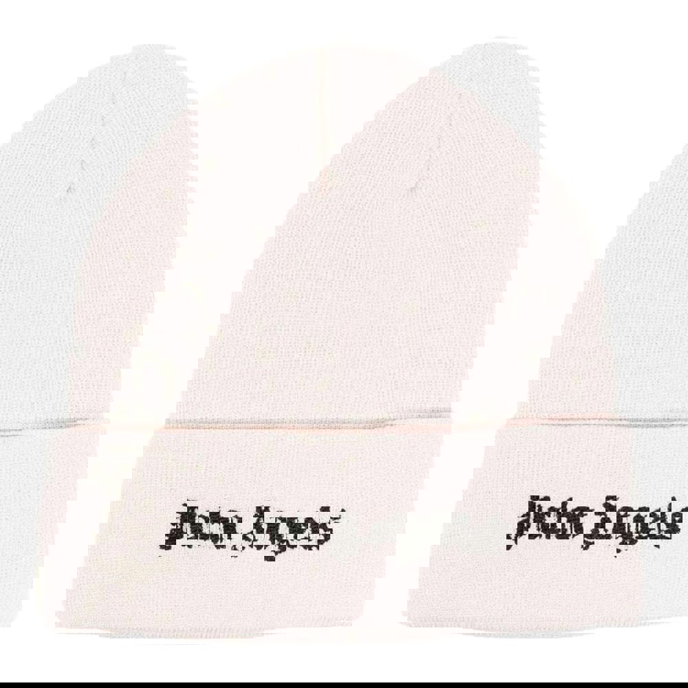 Palm Angels Brand Logo Beanie - Pink