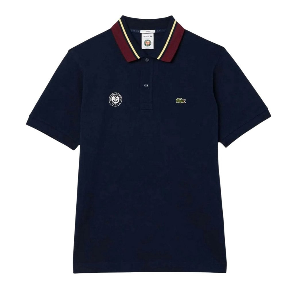 Lacoste Unisex Roland-Garros Edition Umpire Sport Polo Shirt - Blue