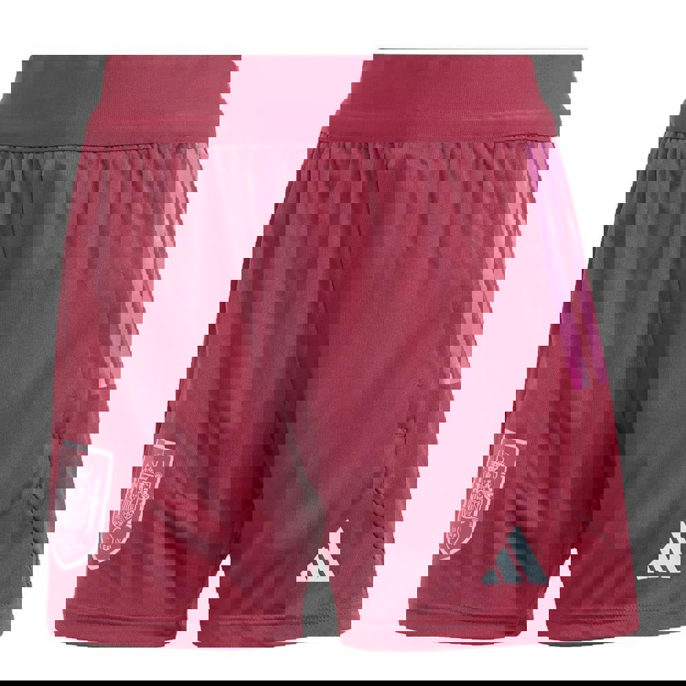 Adidas Womens/Ladies Tiro 23 Spain Training Shorts - Red
