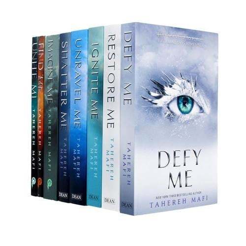 Shatter Me Series 8 Book Set Ignite Me, Find Me, Unravel Me, Restore Me, Defy Me, Shatter Me & more