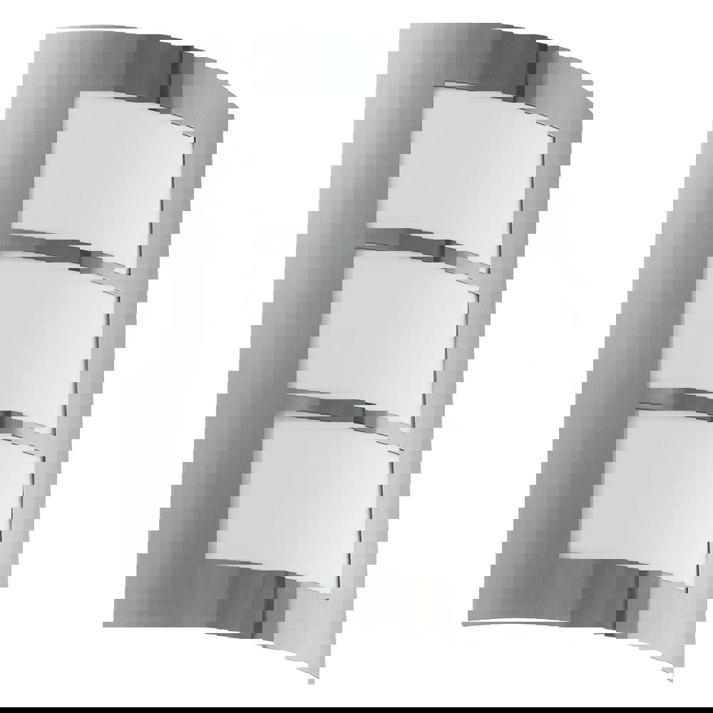 IP44 Outdoor Wall Light Stainless Steel Modern 1 x 60W E27 Bulb Porch Lamp Loops
