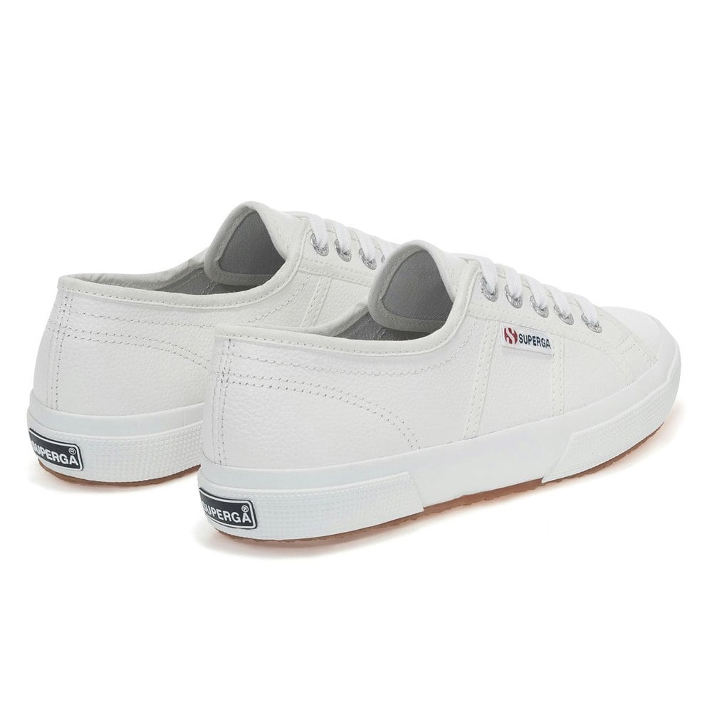 Superga Unisex Adult 2750 Efglu Leather Trainers - White