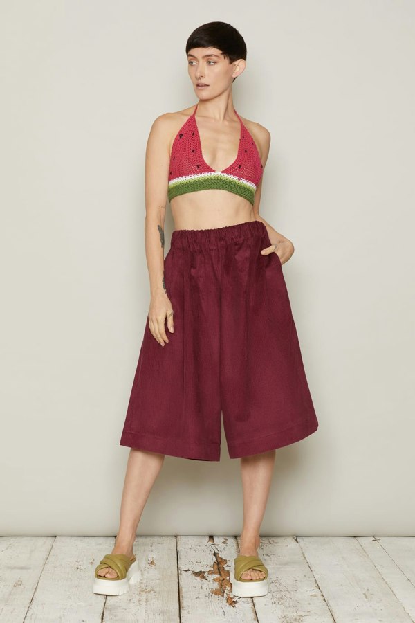 Bo Carter Vilmar Culottes - Burgundy