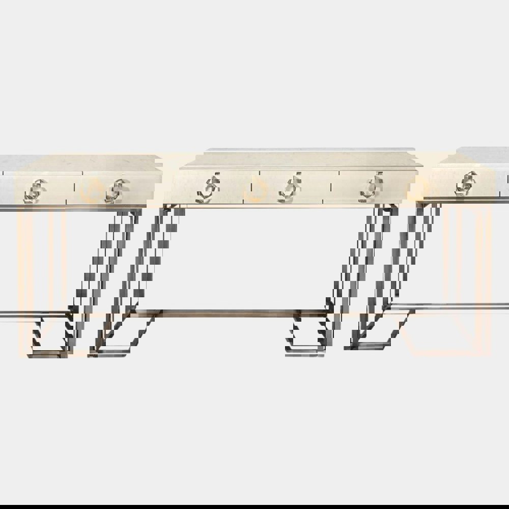 Cantori Gracia Brushed Bronze Console Table