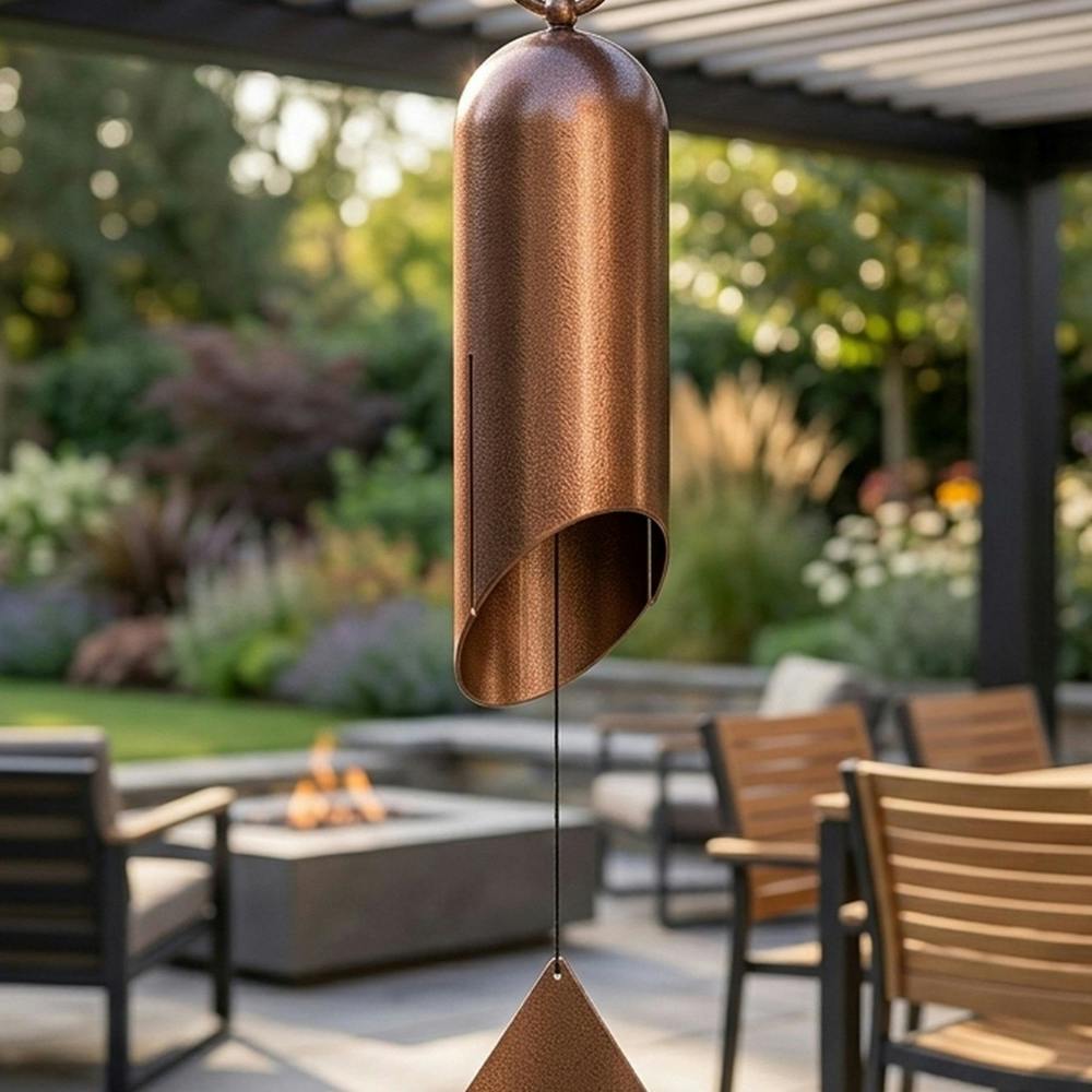 Garden Greatness Swiss Cow Bell Musically Toned Windchime