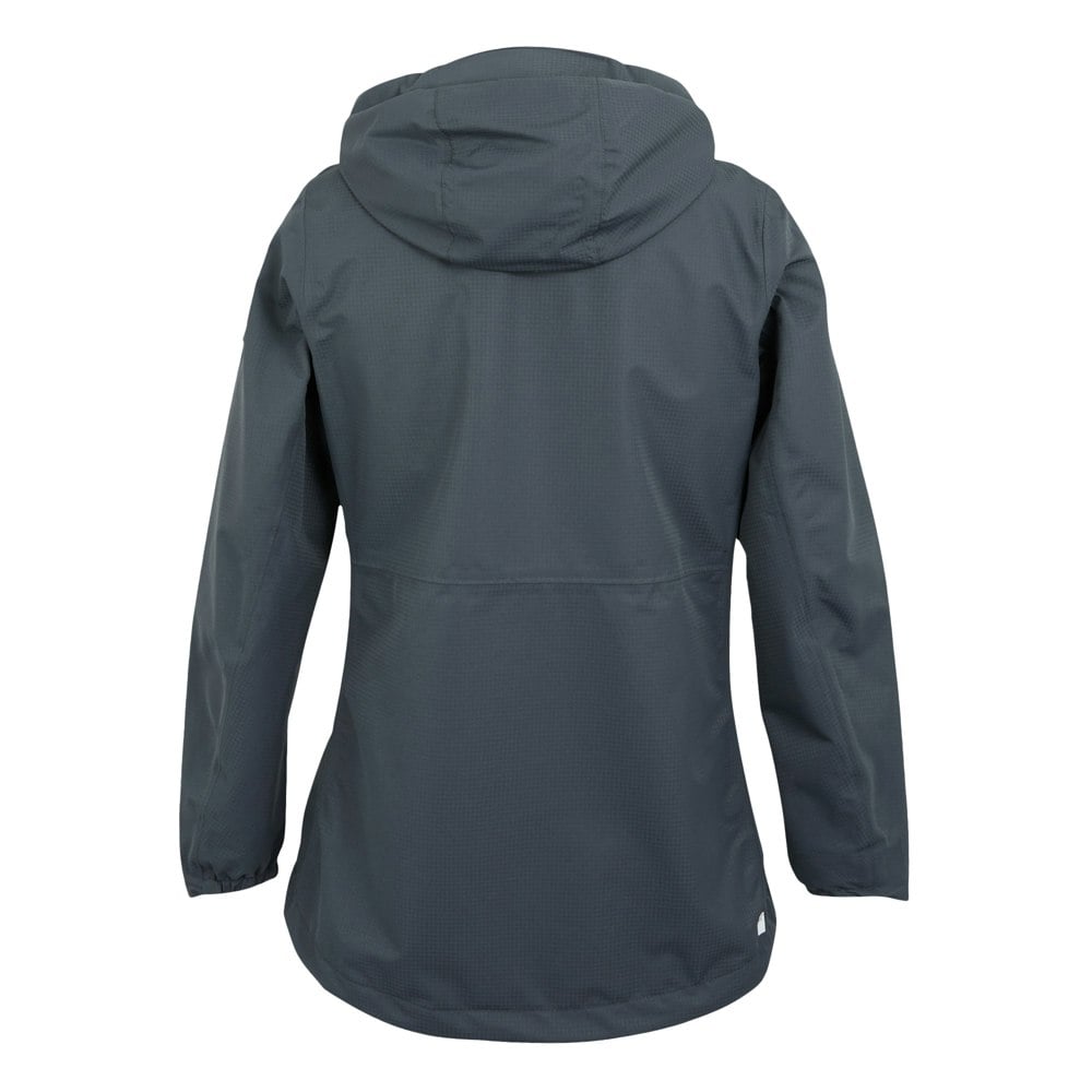 Regatta Womens/Ladies Hamara IV Waterproof Jacket - Seal Grey/Oyster Mushroom