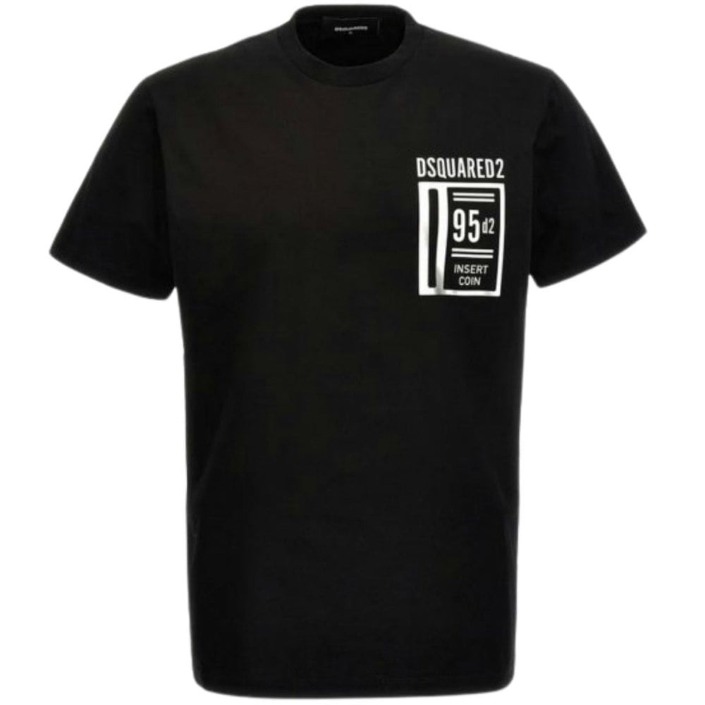 Dsquared2 Insert Logo Cool Fit T-Shirt - Black