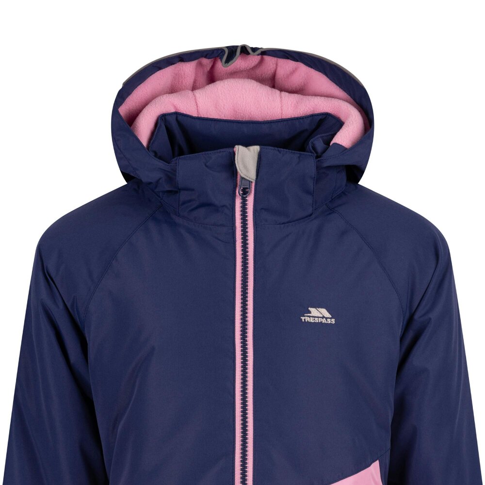 Trespass Girls Ottile Padded Waterproof Jacket - Sapphire Blue - 11-12 Years - Sapphire Blue - 100% Polyester