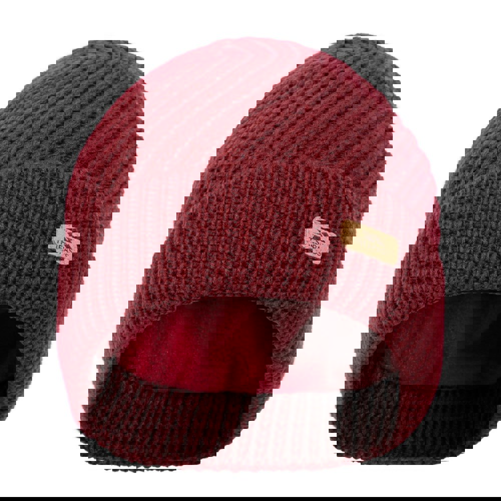 Trespass Women's Twisted Knitted Beanie - Dark Cherry