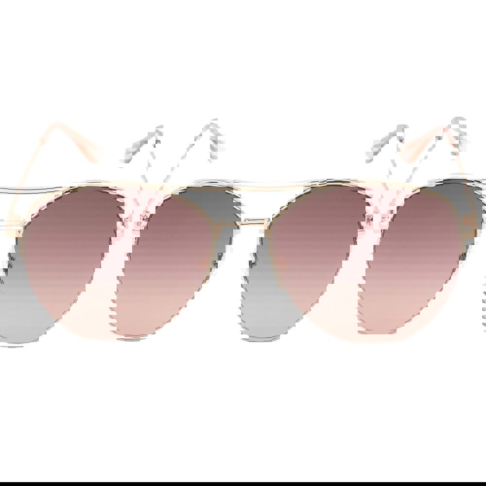 Calvin Klein Rose Gold Sunglasses One Size