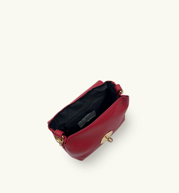 Apatchy London Cherry Red Maddie Bag