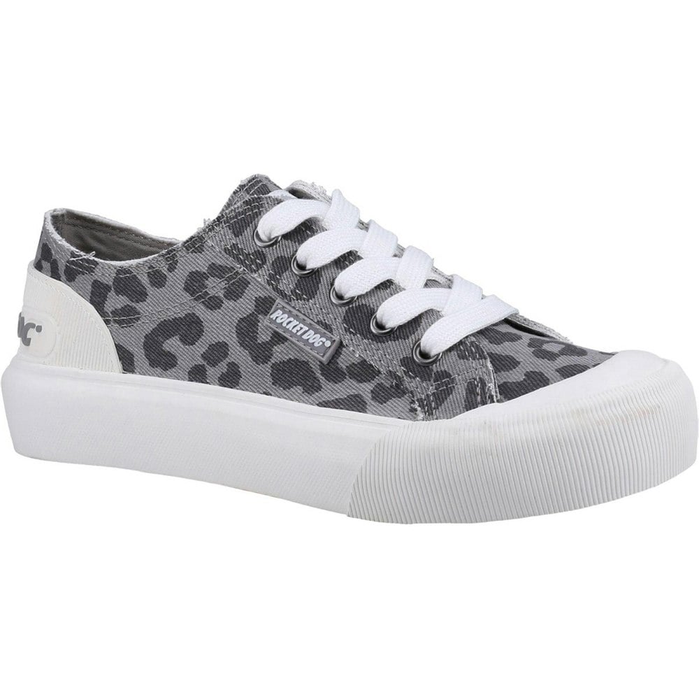Rocket Dog Womens Jazzin Plus Ames Trainers - Grey