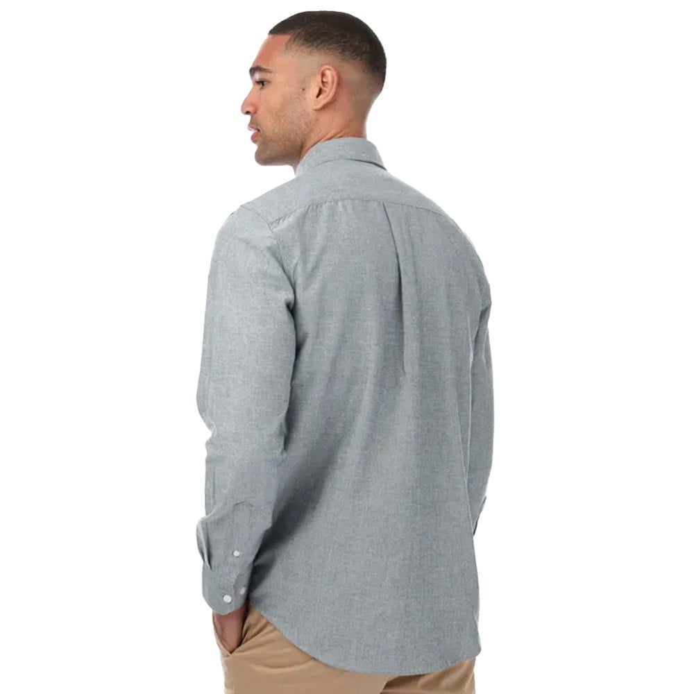 Farah Mens Drayton Long-Sleeved Shirt - Grey