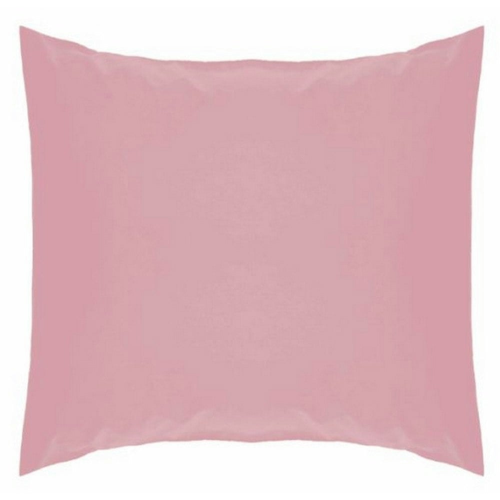 Belledorm Easycare Percale Continental Pillowcase - Blush