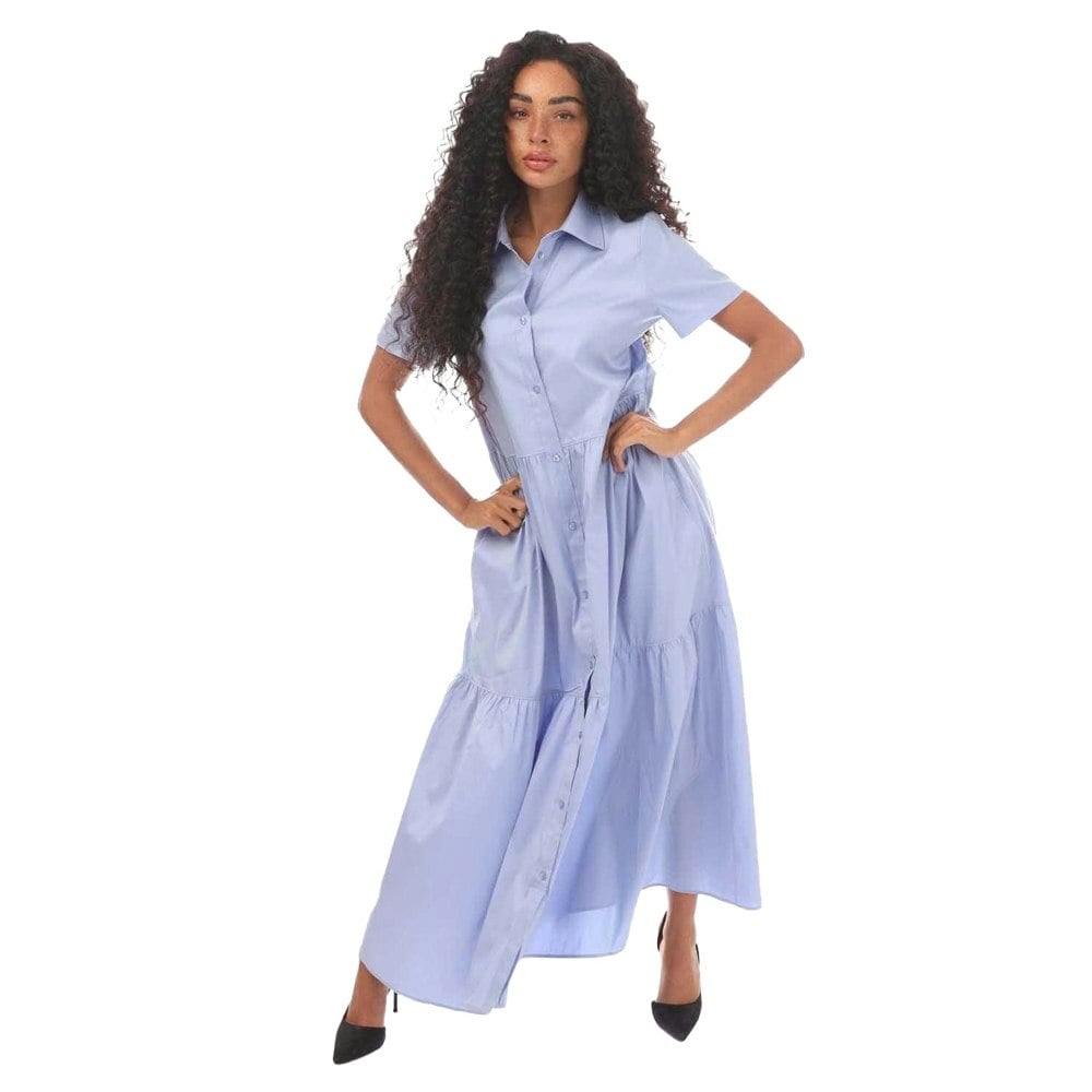 Hugo Womens/Ladies Kennish Shirt Dress - Blue