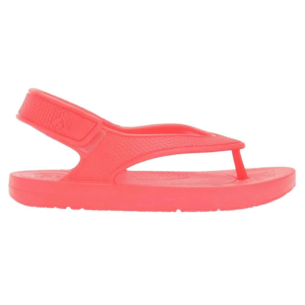 FitFlop Girls iQushion Backstrap Ergonomic Flip Flops - Orange