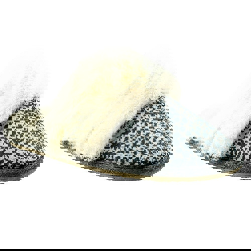 Lunar Women's Ocelot Print Slippers - Ocelot