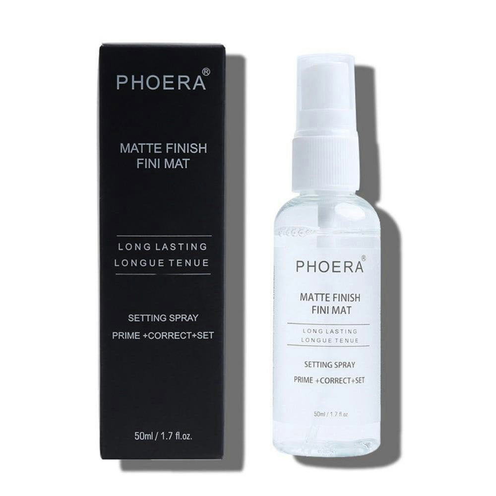 PHOERA Makeup Setting Spray Matte Finish Primer, Corrector & Setting - 50ml