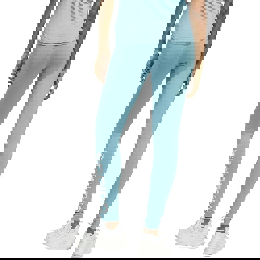 Adidas Womens Essentials High Waist Sport Leggings - Preloved Blue/White