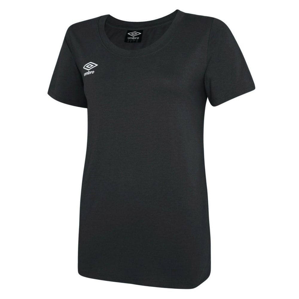 Umbro Womens/Ladies Club Leisure T-Shirt - Black/White