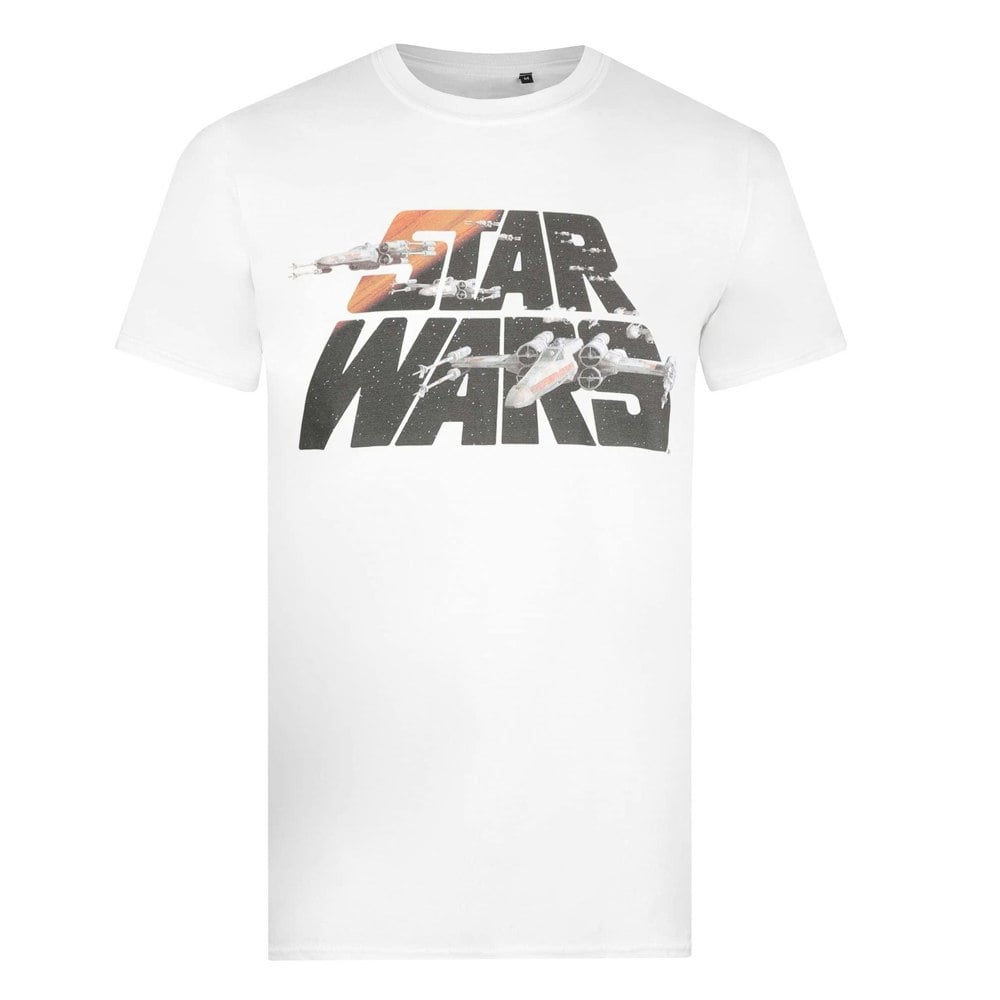 Star Wars Mens Signature T-Shirt - White