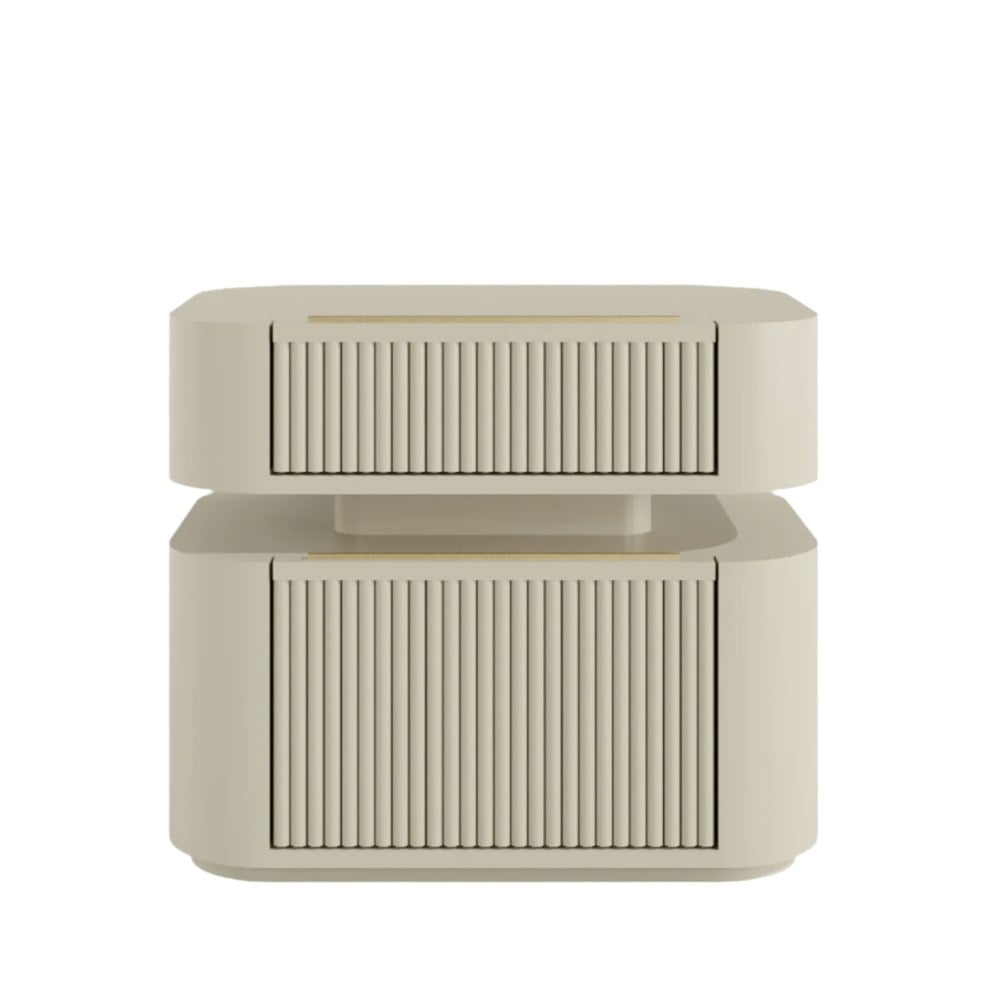 Casa Magna Luxia Bedside Table: Luxury & Sophisticated Design - Option A