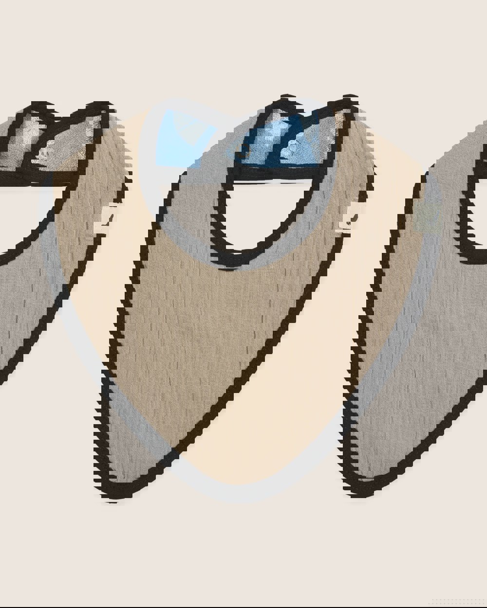 Beige Bib