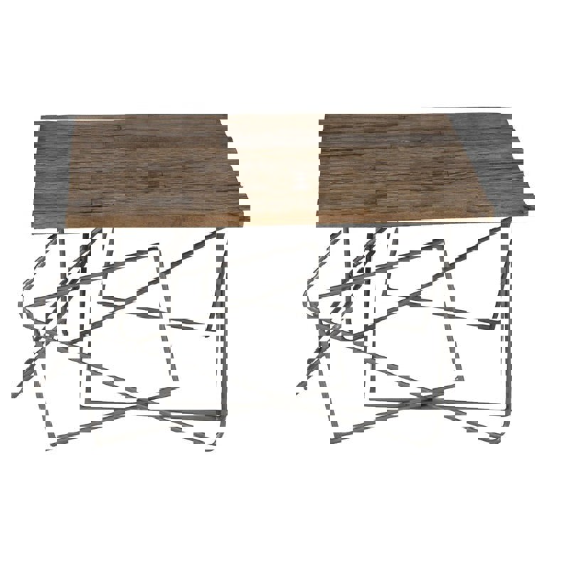 IH Design Herica Industrial Style Designer Railway Sleeper Coffee Table