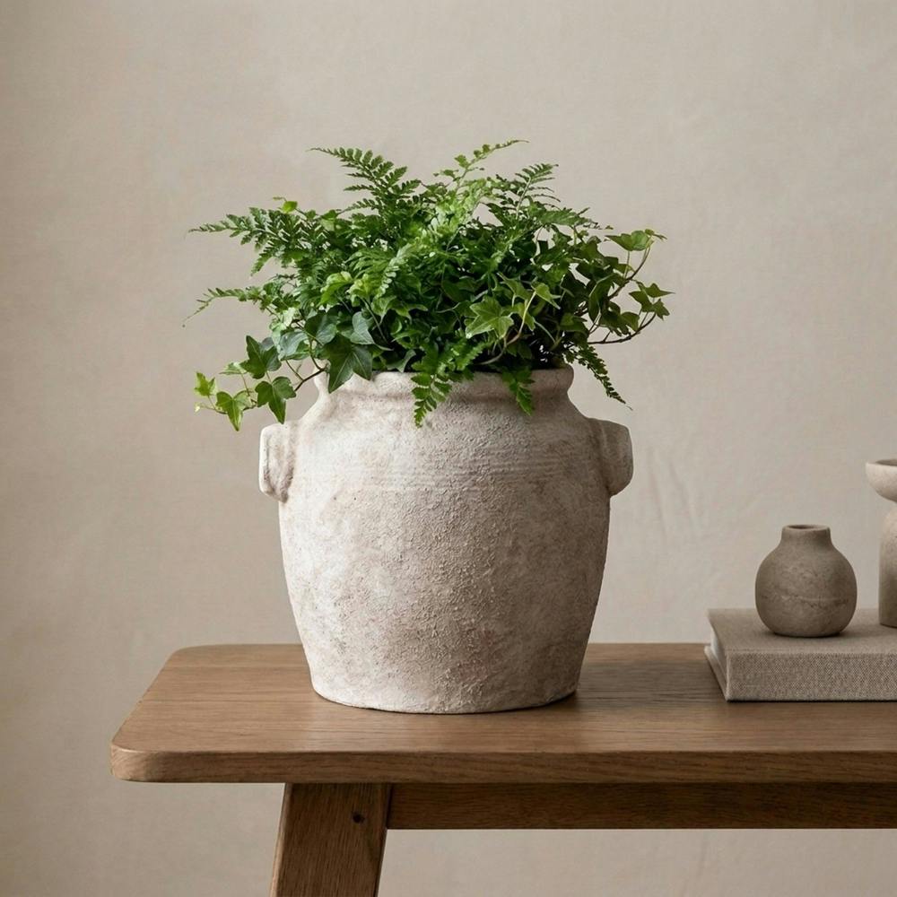Garden Greatness Contemporary Natural Flower Vase