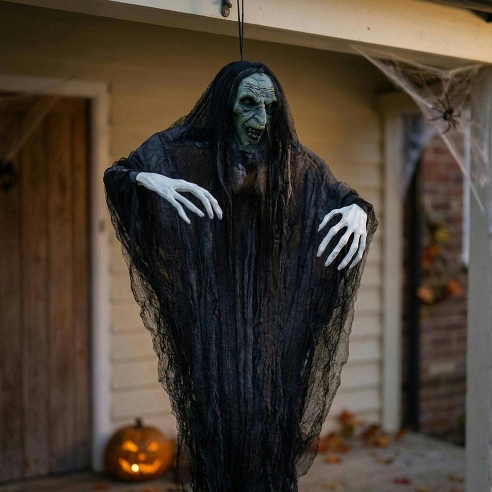 Garden Greatness Sinister Hanging Reaper Ghoul Decoration