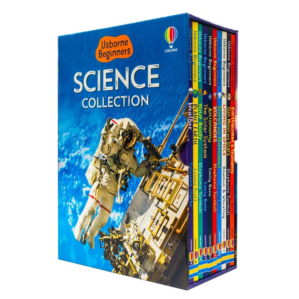 Usborne Beginner's Series Science 10 Books Set Earthquakes and Tsunamis - NEW HARDCOVER