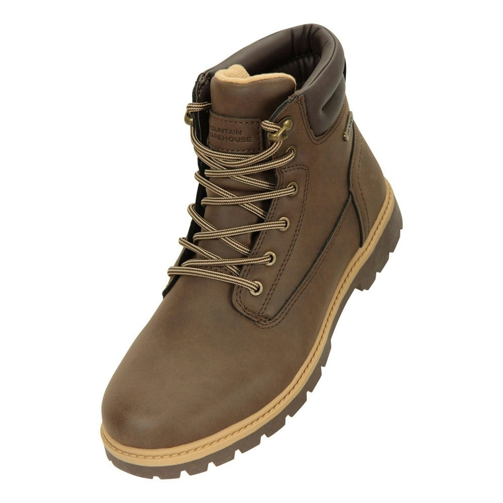 Mountain Warehouse Womens/Ladies Waterproof Ankle Boots - Brown