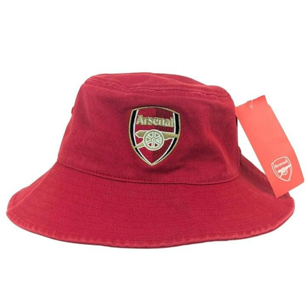Arsenal FC Crest Bucket Hat, Clothing Accessories, Sports, Gift