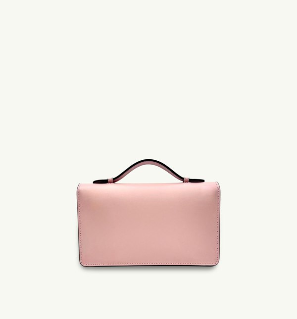 Apatchy London The Amelia Baby Pink Leather Bag