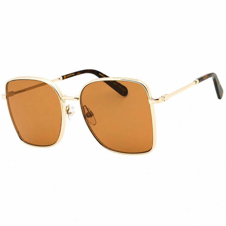 Marc Jacobs Rectangular Gold Frame Sunglasses