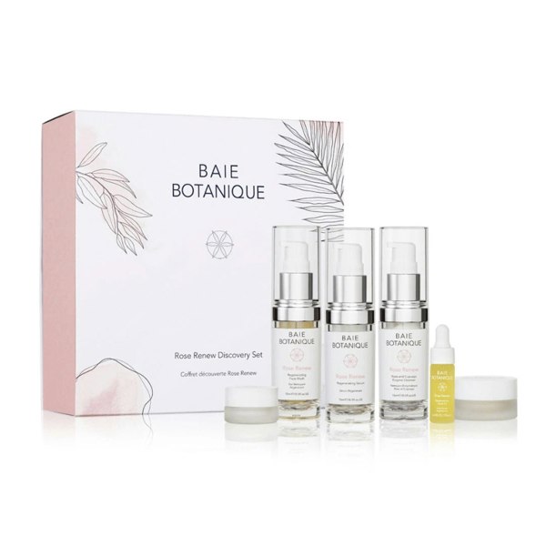 baie botanique rose renew discovery set