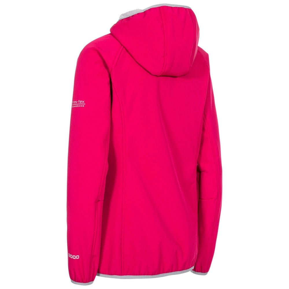 Trespass Womens Emery Softshell Fleece - Cassis