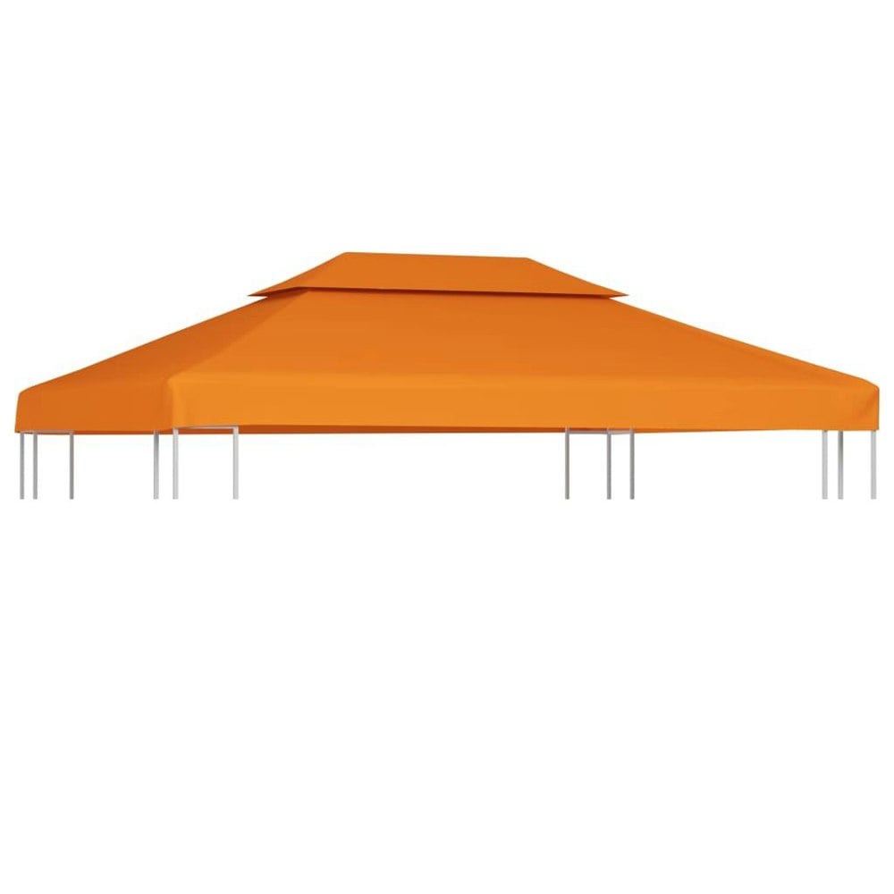 Berkfield Gazebo Cover Canopy Replacement 310 g / ma_ Orange 3 x 4 m