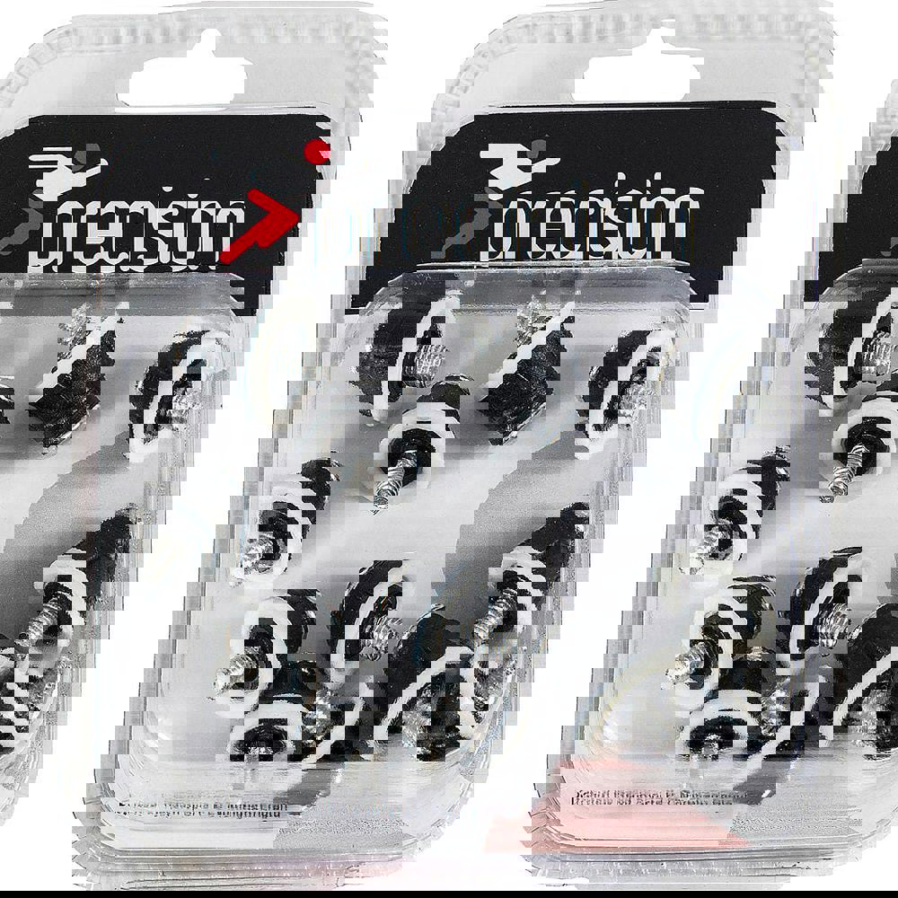 12 PACK - Metal Tip PREMIER Football Studs - 8x 13mm & 4x 16mm Screw Soft Ground