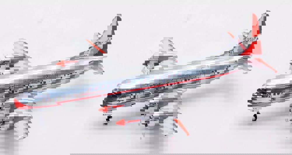 InFlight200 American Airlines L-188 Orange Nose N6129A New Tooling 1:200 Scale Inflight200 IF188AA1123P